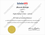 2024 Highly Ranked Scholar by ScholarGPS