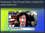 The US and China, a battle for semiconductors